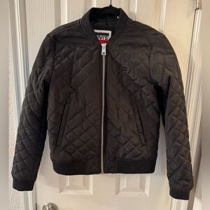 Levi's Women’s  Black Quilted Bomber Jacket